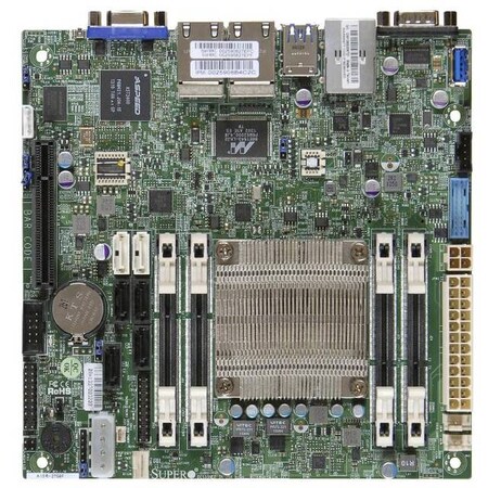 Supermicro A1SRI-2558F-O Intel Atom C2558/DDR3/SATA3&USB3.0/V&4GbE/Mini-ITX MBD-A1SRI-2558F-O